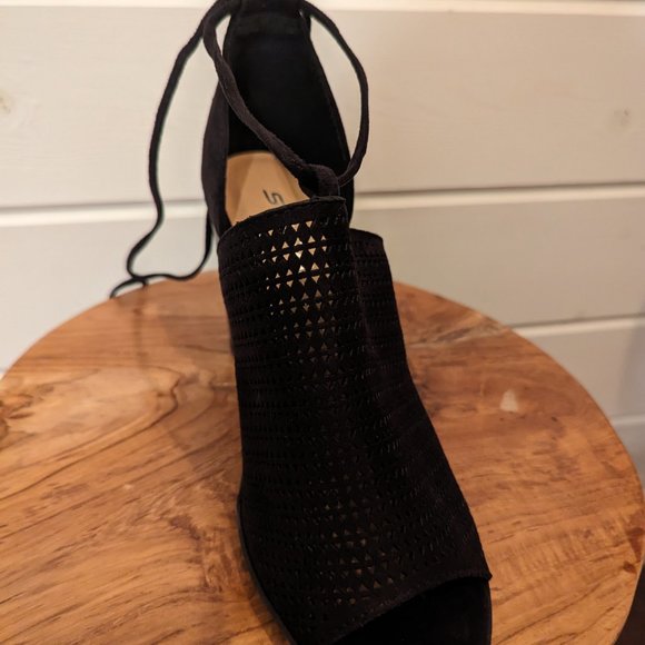 NEW Soda Dress Sandals Black - Picture 4 of 5